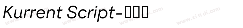 Kurrent Script字体转换
